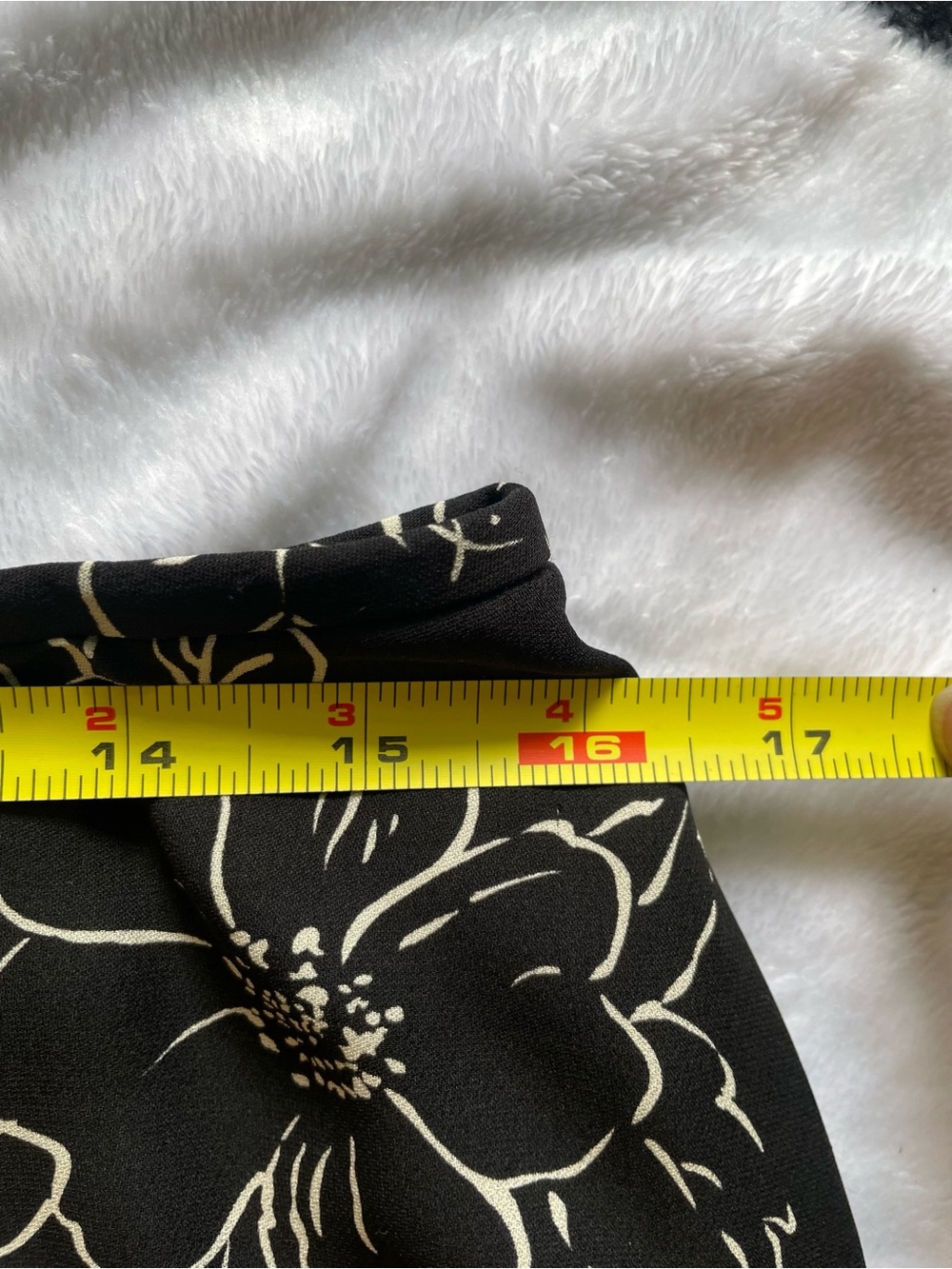 Vintage 100% Silk Black Floral Print Maxi Skirt Sz 12 L Flowy Whimsigoth Boho - Picture 6 of 7